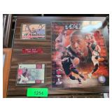Dwyane Wade Miami Heat Memorabilia Display