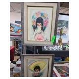 Framed Signed DeGrazia Prints