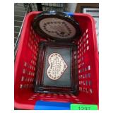 Framed Art and Stained Glass Pieces