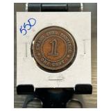 Kwangtung Province One Cent Coin