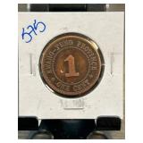 Kwang-Tung Province One Cent Coin