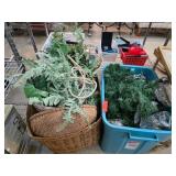 Artificial Plants and Decorative Greenery Lot