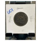 Chinese Dragon Coin in Cardboard Flap