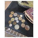 1965 JFK Half Dollar and Assorted Coins