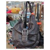 Michael Kors Brown Leather Shoulder Bag