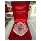 Waterford Crystal 1989 Swan Ornament in Box