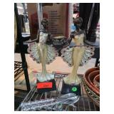 Female Figurines with Embellished Wings More