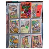 Baseballs Greatest Grossouts Sticker Card Set