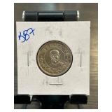 Chinese Coin Featuring Sun Yat-sen Portrait