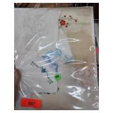 Embroidered Linens and Fabrics