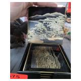 Asian Coasters Scenic Artwork