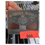 Vintage Metal and Wood Printing Block