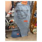 Leviï¿½s Vintage Denim Jeans with Button Fly