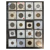 World Coins in Coin Holders