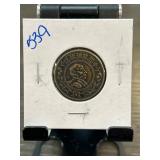 Chinese Republic Era Coin with Sun Yat-sen Portrai