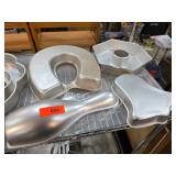 Aluminum Baking Molds in Assorted Shapes