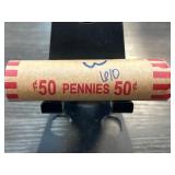 Roll of Mixed Wheat Cents