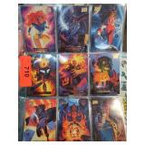 Marvel Trading Cards in Sleeves