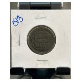 Chinese Coin with Intricate Script Design