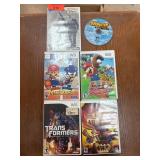 6 Nintendo Wii Games with Cases