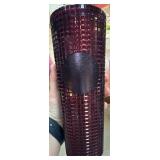 Purple Starbucks Tumbler With Grid Design
