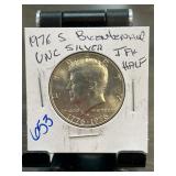 1976 S Bicentennial JFK Half Dollar Coin