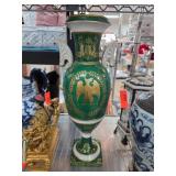 Decor Main Porcelain Vase with Gilt Details