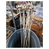 Decorative Wrought Iron Torches