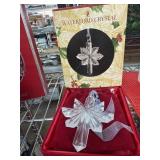 Waterford Crystal 2003 Star Ornament with Box