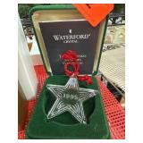 Waterford Crystal 1995 Star Ornament with Box