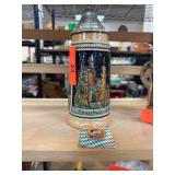 German Beer Stein with Neuschwanstein Castle