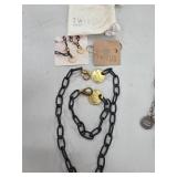 Twisted Silver Chain Necklace and Bracelet Set