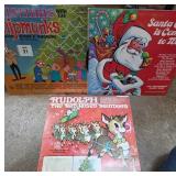 Three Vintage Christmas Records