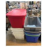 Contents in 10 Storage Bins