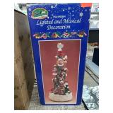 Polyresin Lighted and Musical Decoration