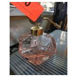 Pink Glass Perfume Atomizer