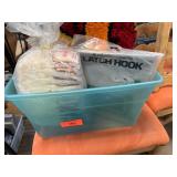 Latch Hook Supplies with Kits and Yarn