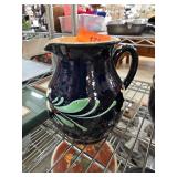 Hand-Painted Ceramic Pitcher