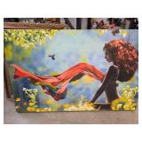 Acrylic Painting Titled ï¿½The Whisperï¿½