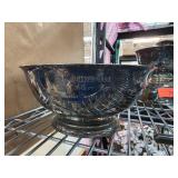 Silver Trophy Bowl With Engraved Inscription