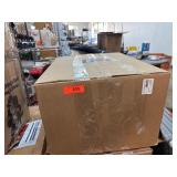 Cardboard Box Containing Assorted Clothes