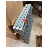 Gray Plastic Pet or Baby Gate
