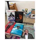 First Edition Fiction and Biography Books