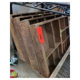 Wooden Partitioned Crates