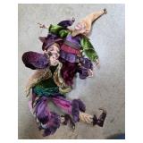 Colorful Fabric Jester Dolls
