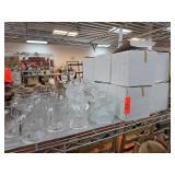 Glass Mug and Angel Figurines