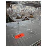 Clear Wine Glasses