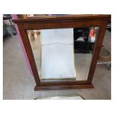 Wooden Framed Wall Mirrors