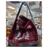 Dooney & Bourke Croco-Embossed Leather Bag