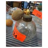 Decorative Glass Perfume Bottle With Atomizer